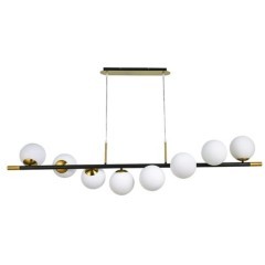 Подвесная люстра Arte Lamp ALCOR A2224SP-8BK Подвесная люстра Arte Lamp ALCOR A2224SP-8BK