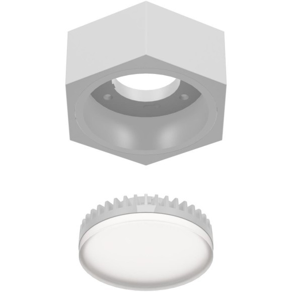 4665-1U, уличный светильник, L110xW95xH42, 1xGX53LEDx15W, IP54, excluded