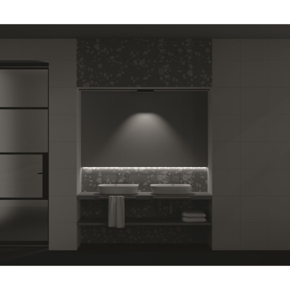 TR082-1-12W3K-M-B Трековый магнитный светодиодный светильник Maytoni Radity 48V CRI90+ 3000К 1200Лм 36° 12Вт