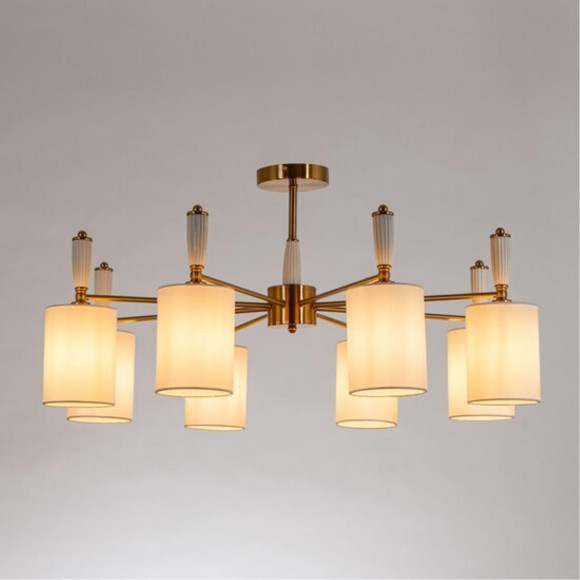 Люстра на штанге Arte Lamp WAVERLEY A4102PL-8PB