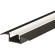 Алюминиевый 2м черный профиль встраиваемый в пол 37x10мм Maytoni ALM-3710-S-2M арт 636023
