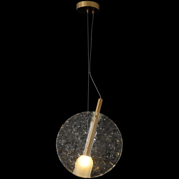 Светильник подвесной Crystal Lux FROZEN SP1 BRASS 3990/201