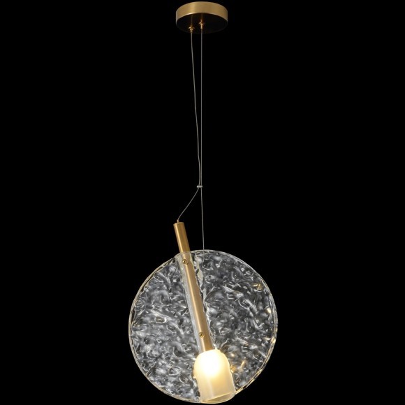 Светильник подвесной Crystal Lux FROZEN SP1 BRASS 3990/201