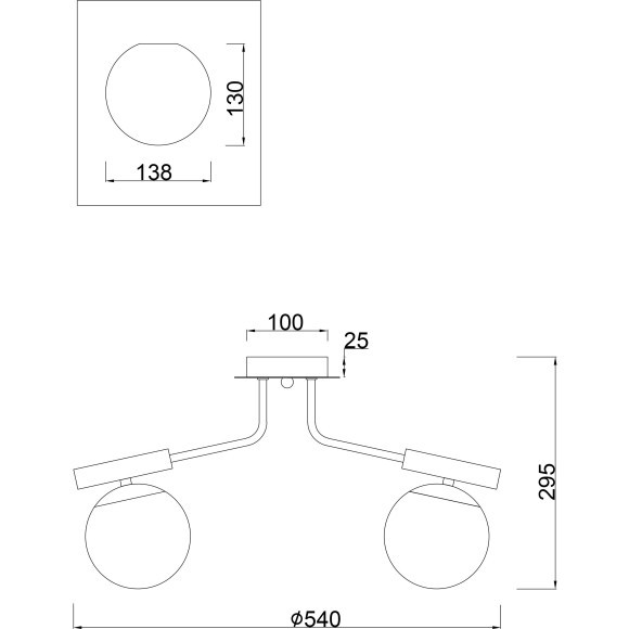 Люстра потолочная Freya FR5011CL-03B Paolina под лампы 3xE14 40W