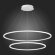ST605.543.91 Светильник подвесной ST-Luce Белый/Белый LED 1*91W 4000K Подвесные светильники