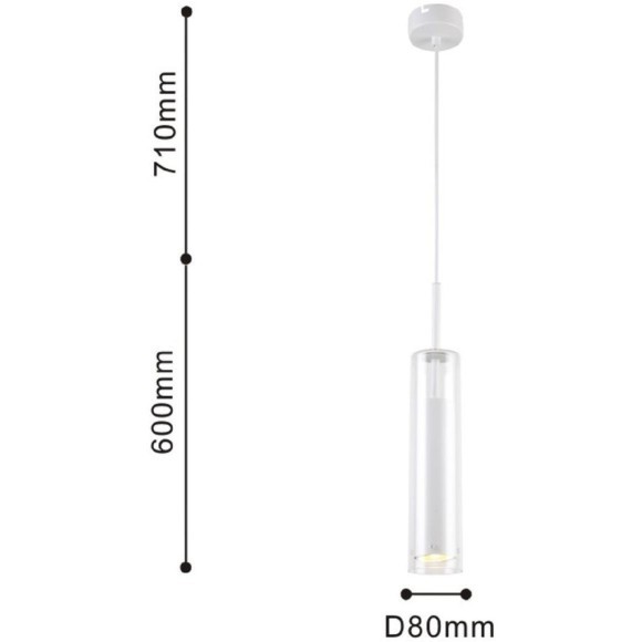 Подвесной светильник Aenigma 2557-1P
