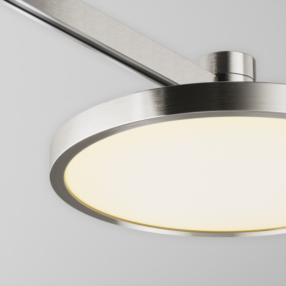 Трековый светильник Maytoni Plato Flarity Ra90 Lm590 3000K 10Вт 120° TR153-1-10W3K-PT