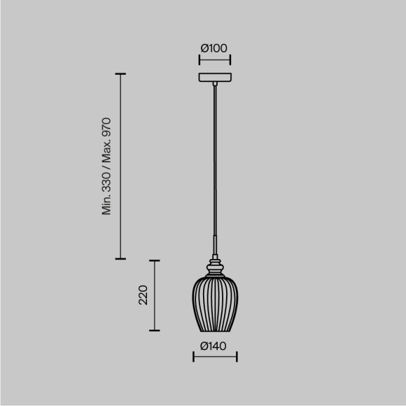 Подвесной светильник Maytoni MOD044-PL-01-N Подвесной светильник Maytoni MOD044-PL-01-N