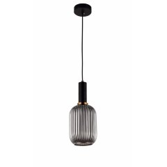 Подвесной светильник Rico LDP 1218-1 GY+BK Подвесной светильник Rico LDP 1218-1 GY+BK