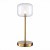 SL1049.304.01 Прикроватная лампа ST-Luce Латунь/Прозрачный G9 1*5W FINN
