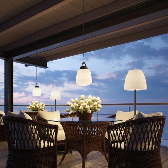 Уличный наземный светильник Novotech 370602 Conte IP44 под лампу 1xE27 60W