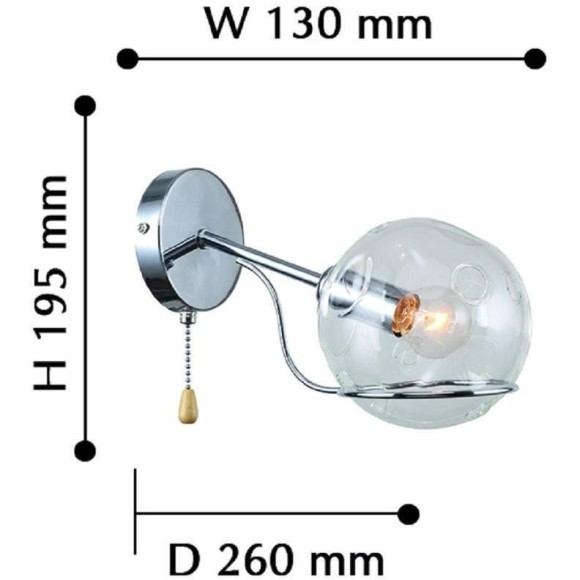 Бра Darina 2341-1W