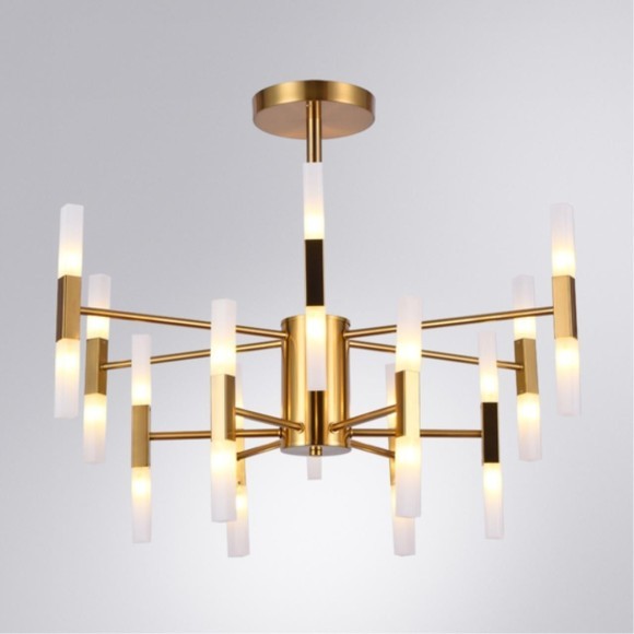 Люстра потолочная Arte Lamp A7410PL-24PB RAMONA под лампы G4 3W