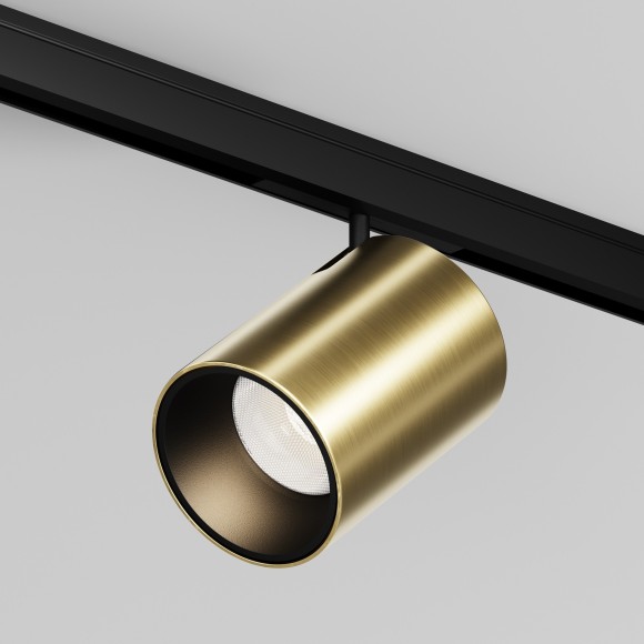 TR187-1-9W4K-M-BBS Ультратонкий трековый магнитный светодиодный светильник Maytoni Levity CRI90+ 4000К 500Лм 36° 9Вт