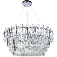 Подвесная люстра хрустальная Bellatrix 3510/02 SP-18 Подвесная люстра хрустальная Bellatrix 3510/02 SP-18