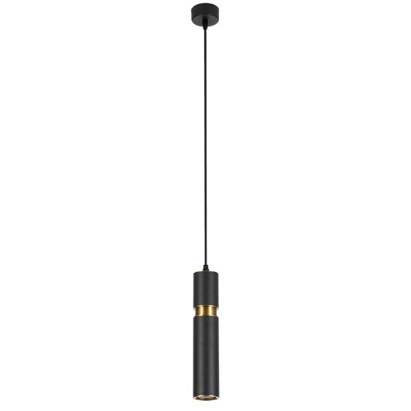 Подвесной светильник цилиндр Arte Lamp A3145SP-1BK RAN под лампу 1xGU10 50W