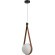 SL2002.403.01 Светильник подвесной ST-Luce Черный, Терракотовой/Белый E27 1*60W MOONBAG
