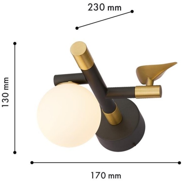 Бра Sparrow 4324-1W