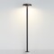 Odeon Light DISC 7189/6GLA Ландшафтный уличный светильник с поворотным плафоном из черного матового металла, возможность установки на колышек в землю, IP65 LED 6Вт 3000K CRI80 110° 220В