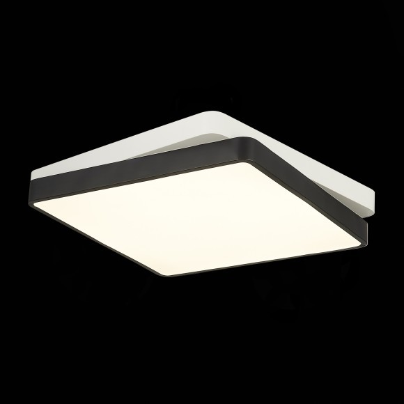 SLE200712-01 Светильник потолочный Черный, Белый/Белый LED 1*45W 3000K/4000K/6000K QVO SLE200712-01 Светильник потолочный Черный, Белый/Белый LED 1*45W 3000K/4000K/6000K QVO