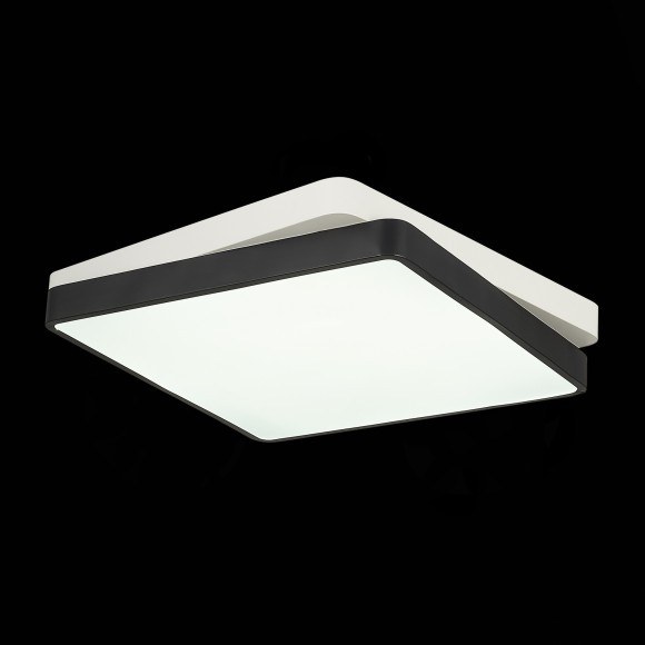 SLE200712-01 Светильник потолочный Черный, Белый/Белый LED 1*45W 3000K/4000K/6000K QVO SLE200712-01 Светильник потолочный Черный, Белый/Белый LED 1*45W 3000K/4000K/6000K QVO