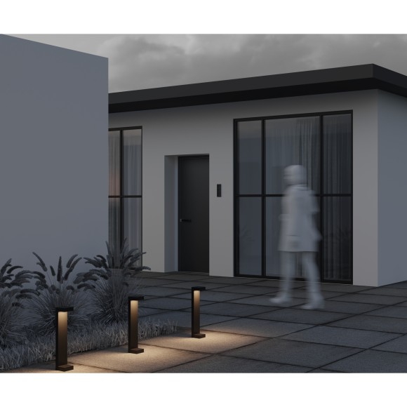 Уличный наземный светильник Maytoni O013FL-L9B Barclay Street IP54 светодиодный LED 9W