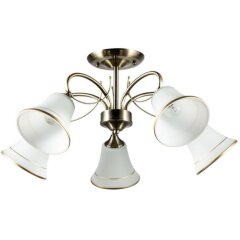 Люстра потолочная Arte Lamp A2709PL-5AB BLOSSOM под лампы 5xE27 60W Люстра потолочная Arte Lamp A2709PL-5AB BLOSSOM под лампы 5xE27 60W