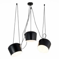 SLE120643-03 Светильник подвесной Черный/Черный E27 3*40W TRIESTE SLE120643-03 Светильник подвесной Черный/Черный E27 3*40W TRIESTE