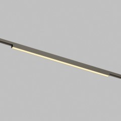 Трековый светодиодный линейный светильник Denkirs SHINE LINEAR ZigBee DK5952-DN 48V 20Вт 2700–6000K IP20 темный никель