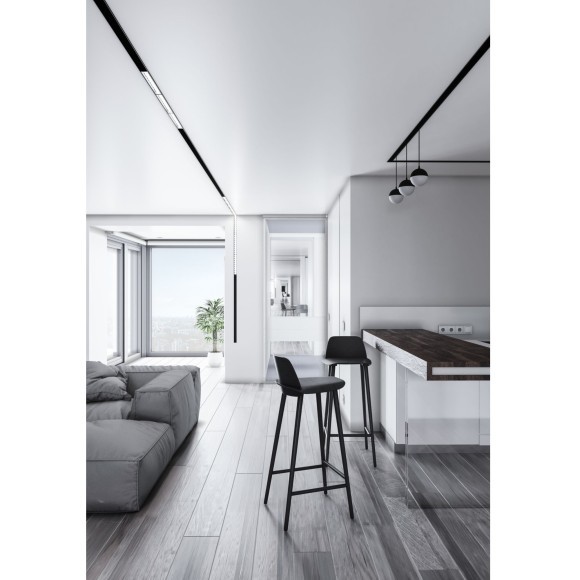 Магнитный накладной 1м шинопровод Maytoni Gravity TRX004-211B