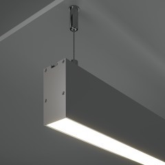 Алюминиевый профиль подвесной -накладной 35x66 ALM-3566-S-2M Алюминиевый профиль подвесной -накладной 35x66 ALM-3566-S-2M