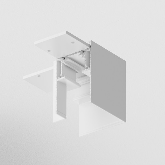 Угловой коннектор для накладных шинопроводов Maytoni Gravity TRX010CL-21W Угловой коннектор для накладных шинопроводов Maytoni Gravity TRX010CL-21W