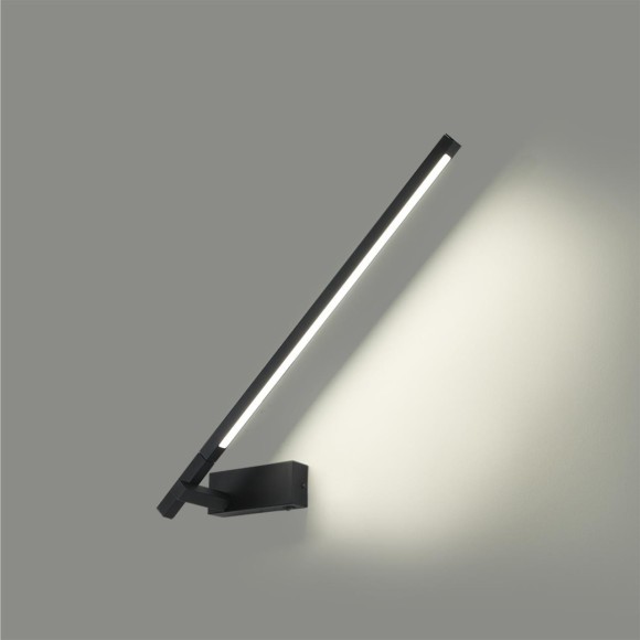 6546/14WL LEDIO LN23 023 чёрный Светильник настенный LED 14W 4000K 490Лм 220V CLARK 6546/14WL LEDIO LN23 023 чёрный Светильник настенный LED 14W 4000K 490Лм 220V CLARK