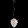 Светильник подвесной Crystal Lux CHARME SP2 GOLD/TRANSPARENT