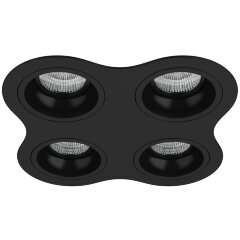Встраиваемый светильник Lightstar D64707070707 Domino под лампы 4xGU5.3 200W