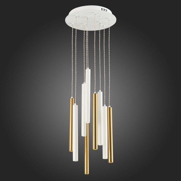 ST153.543.27 Светильник подвесной Белый LED 1*27W 4000K 2 295Lm Ra IP20 D350xH1 500 180-240V Подвесные светильники ST153.543.27 Светильник подвесной Белый LED 1*27W 4000K 2 295Lm Ra IP20 D350xH1 500 180-240V Подвесные светильники