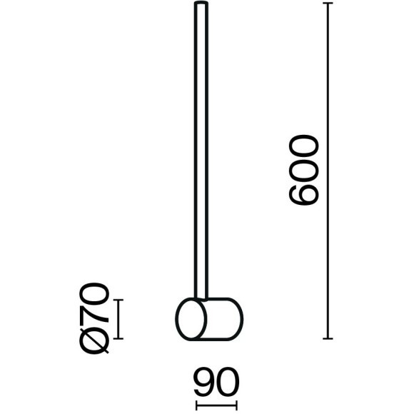 Настенный светильник (бра) Maytoni MOD237WL-L6BS3K