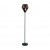 49994 Торшер CARLTON 1 с ножн. выкл., 1х60W(E27), ?255, H1525, основа ?230, сталь, черный, медный