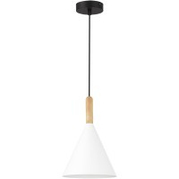 SLE1255-413-01 Светильник подвесной Черный/Белый E27 1*40W ARKET