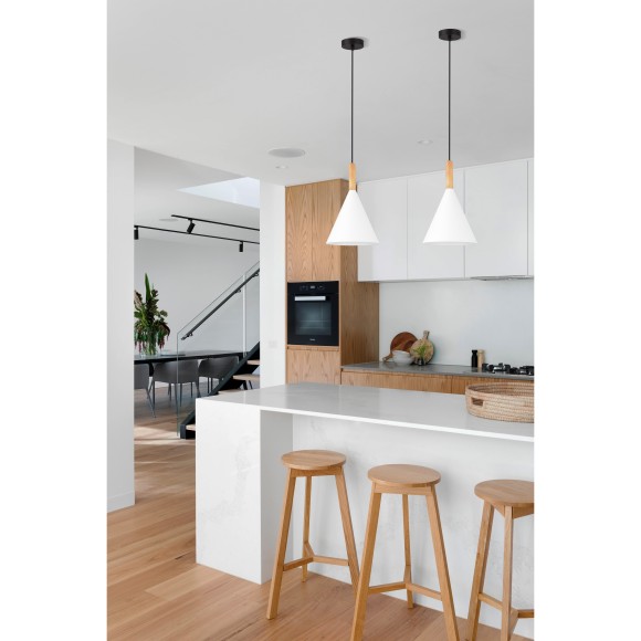 SLE1255-413-01 Светильник подвесной Черный/Белый E27 1*40W ARKET SLE1255-413-01 Светильник подвесной Черный/Белый E27 1*40W ARKET