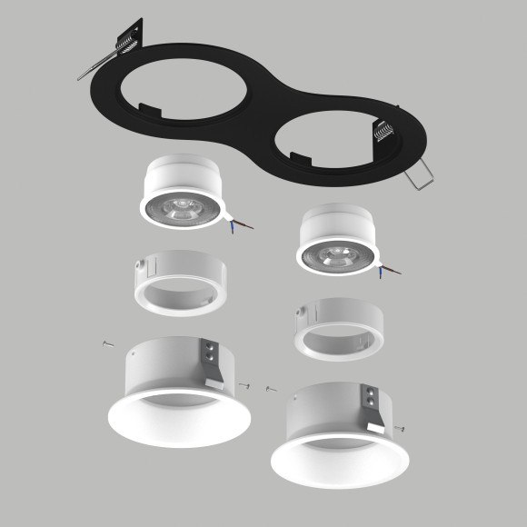 Комплект со светильником Domino Lightstar D6270606WMOD