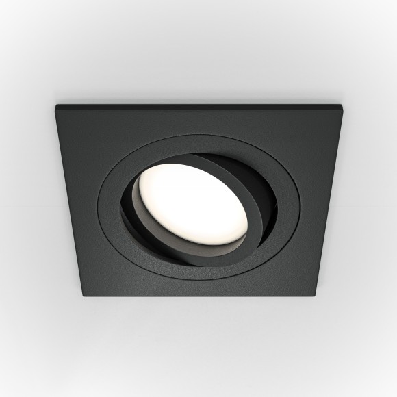 Встраиваемый светильник Maytoni DL024-2-01B Atom под лампу 1xGU10 50W Встраиваемый светильник Maytoni DL024-2-01B Atom под лампу 1xGU10 50W