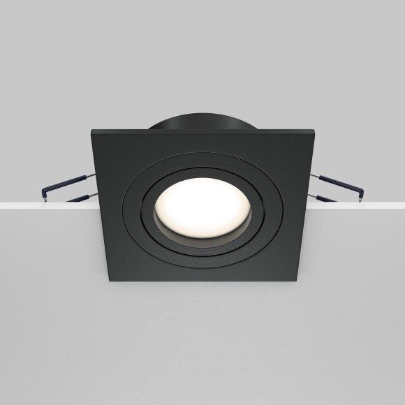 Встраиваемый светильник Maytoni DL024-2-01B Atom под лампу 1xGU10 50W Встраиваемый светильник Maytoni DL024-2-01B Atom под лампу 1xGU10 50W