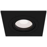 Встраиваемый светильник Maytoni DL024-2-01B Atom под лампу 1xGU10 50W