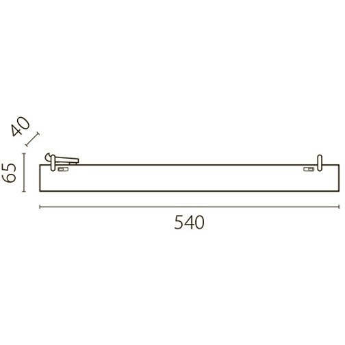 Светильник черный для шинопровода Nove Lightstar 208227