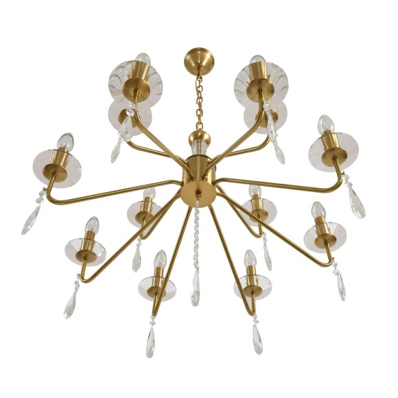 Люстра подвесная E14 12*40W LUMION SUANA 8319/12 Люстра подвесная E14 12*40W LUMION SUANA 8319/12