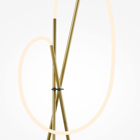 Напольный светодиодный светильник (торшер) с регулировкой яркости 36Вт RA80 2500лм 3000К Maytoni Crochet MOD369FL-L36BS3K