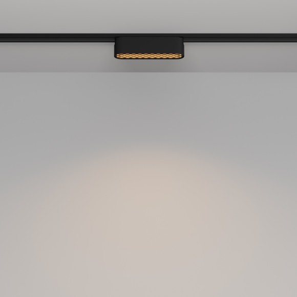 TR084-1-6W3K-B Трековый магнитный светодиодный светильник Maytoni Radity 48V CRI90+ 3000К 90Лм 60° 6Вт