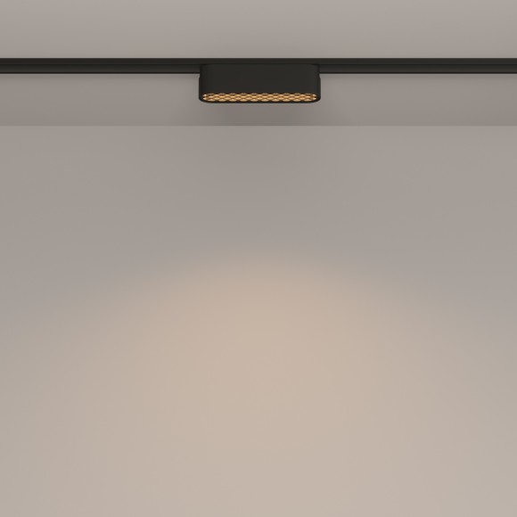 TR084-1-6W3K-B Трековый магнитный светодиодный светильник Maytoni Radity 48V CRI90+ 3000К 90Лм 60° 6Вт
