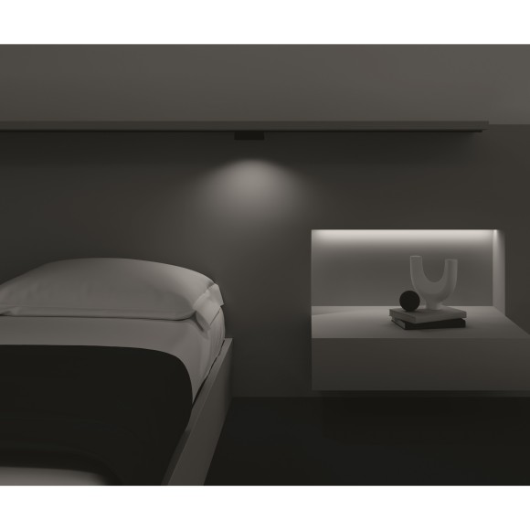 TR084-1-6W3K-B Трековый магнитный светодиодный светильник Maytoni Radity 48V CRI90+ 3000К 90Лм 60° 6Вт